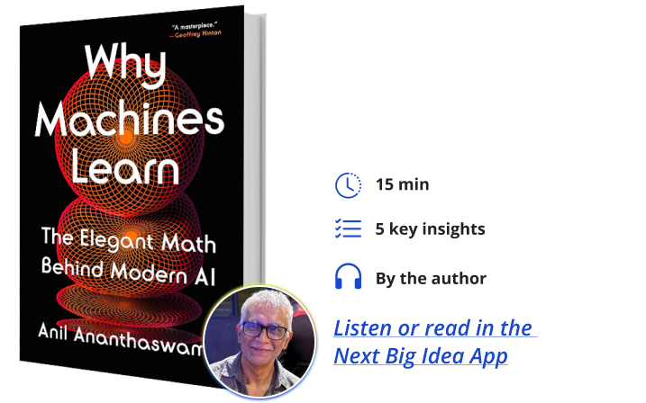 Why Machines Learn Anil Ananthaswamy Next Big Idea Club